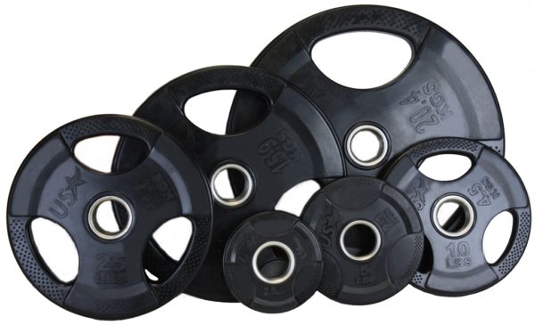 2.5Lb Troy Rubber Coated Regular Plate - R-002R