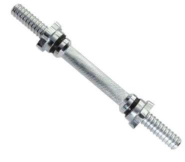 Troy USA 14" Regular Threaded D/Bell Handle with Cllr - GRD-14T Troy USA 14" Regular Threaded D/Bell Handle with Cllr - GRD-14T