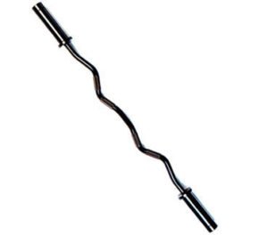 Black Troy Olympic 47" E-Z Cur Bar - TOZ-47B
