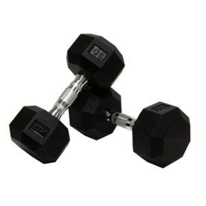 8Lb Troy VTX 8 Sided Urethane Dumbbell - SD-008U