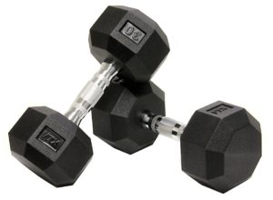 3Lb Troy VTX 8 Sided Urethane Dumbbell - SD-003U