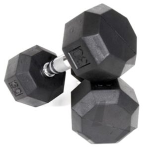 60Lb Troy VTX Rubber Coated Dumbbell - SD-060R