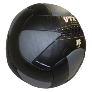18Lb Troy VTX Leather Wall Ball - PWB-018