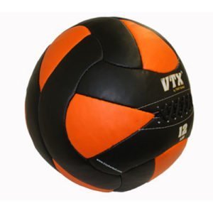 12Lb Troy VTX Leather Wall Ball - PWB-012