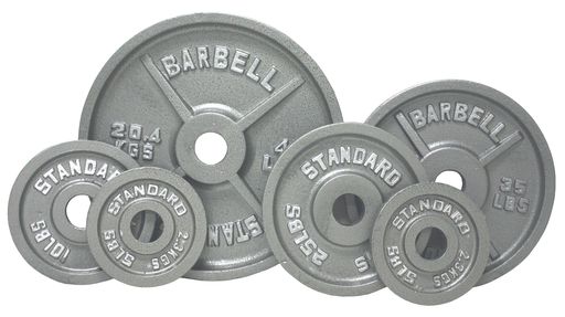 255Lb Troy USA Gray Olympic Weight Plate Set - OSS-255 255Lb Troy USA Gray Olympic Weight Plate Set - OSS-255