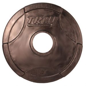 2.5Lb Troy Rubber Coated Grip O Plate - GO-002R