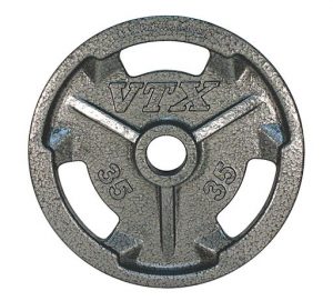 2.5Lb Troy VTX Gray Olympic Plate - GO-002V