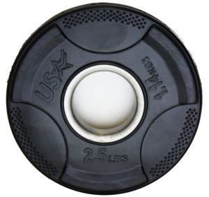2.5Lb Troy USA Rubber Grip Plate - GP-002R