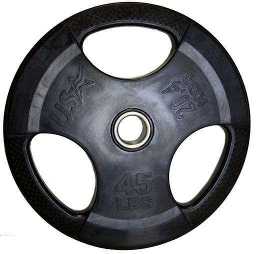 45Lb Troy USA Rubber Grip Plate - GP-045R 45Lb Troy USA Rubber Grip Plate - GP-045R