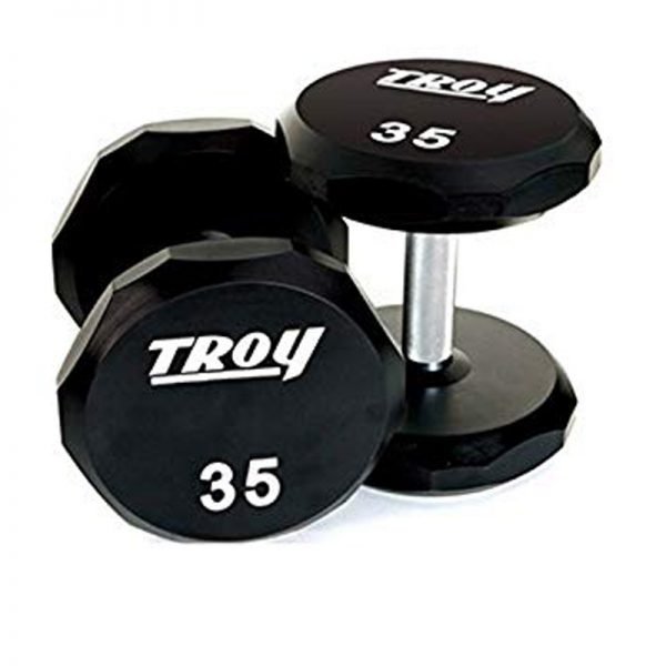 75Lb Troy Urethane 12 Sided Dumbbell - TSD-075UL
