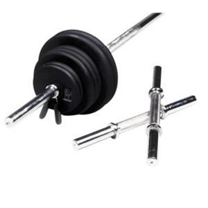 110Lb Troy USA Regular Black Threaded Set - BRSS-90