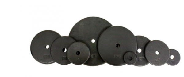 7.5Lb Troy USA Black 1" Regular Plate - BR-007 7.5Lb Troy USA Black 1" Regular Plate - BR-007