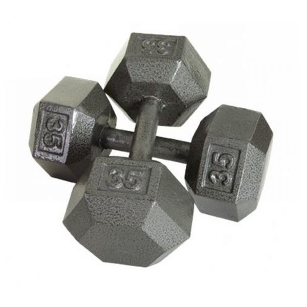45Lb Troy USA Hex Dumbbell - IHD-045