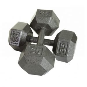 80Lb Troy USA Hex Dumbbell - IHD-080