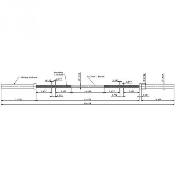 Troy VTX GOB-1800 Men's Power Bar
